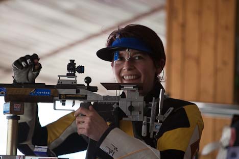 50m rifle 3 position W – Pfeilschifter shot her second consecutive Gold