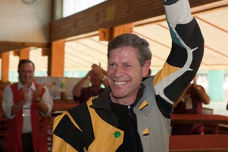 50m Rifle Prone Men – Australia’s Potent secured his third Gold