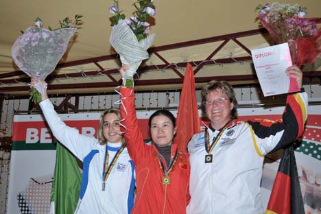 Trap Women – World Champion Liu won in the rain