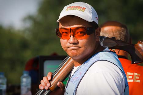 Trap Men – An outsider tied the Olympic Champion atop of the ranking