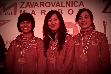 Trap Women Junior – Three medals to China. 