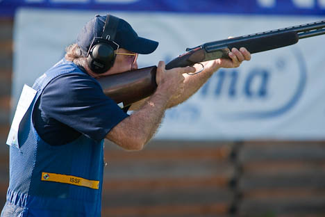Skeet Men – Shomin (RUS) shattered all the first 75 targets 