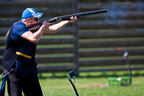 Skeet Men Junior – Pietarila (FIN) leaded Day-1