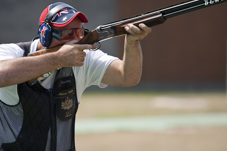 Trap Men – Australia’s Vella won against four Olympic Golds
