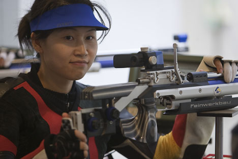 Two 10.9s to secure the Air Rifle Women Gold