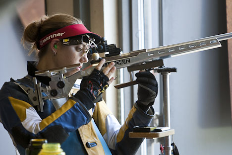 USA’s Beyerle claimed Gold at the 50m Rifle 3 P Women event