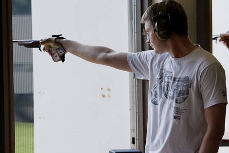 Ekimov ruled the 50m Pistol Men match