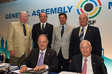 Four ISSF Vice-Presidents elected by the General Assembly 