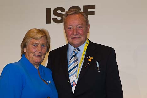 Three new ISSF Honorary Members elected by acclamation