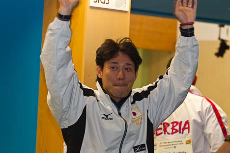 50m Pistol Men – Japan’s Matsuda makes it to London 2012