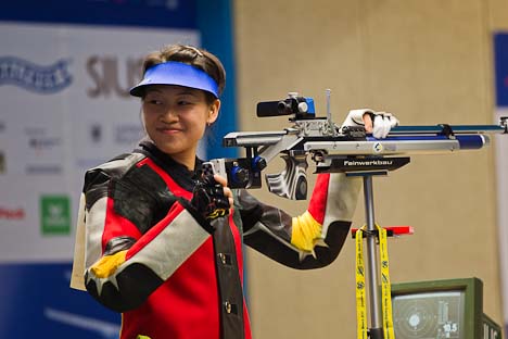 10m Air Rifle Women - Yi’s poker beat Pfeilschifter’s record in Munich