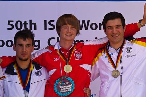A varied field produces top results for the 50m Pistol Men Junior