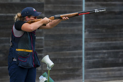 USA's Rhode won Skeet Women’s Gold