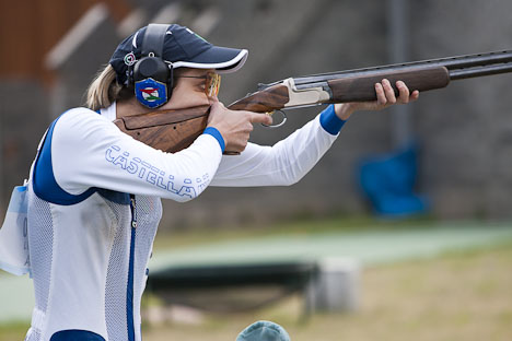 Italy’s Rossi claimed Trap Women Gold