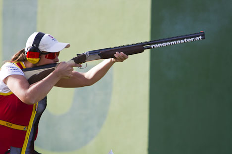 Skeet Women Champ Wenzel (GER) wins her third World title