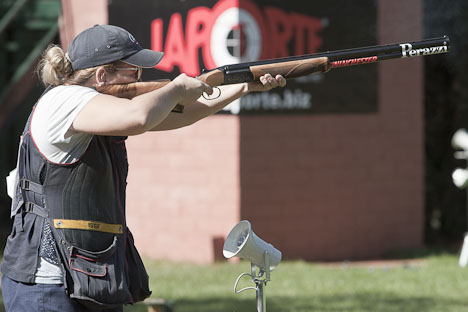 Double Trap and Skeet Olympic medallist Rhode (USA) qualifies for Trap in London