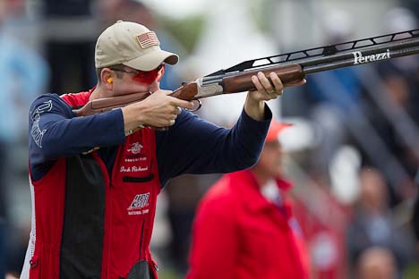 USA’s Richmond pocketed Double Trap Gold climbing from 4th place