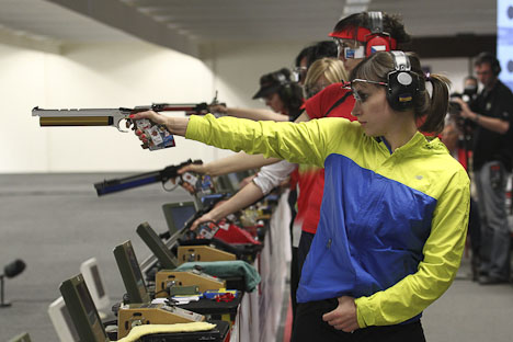 Kostevych reigns atop of the Air Pistol standings at the ISSF WC in Milan