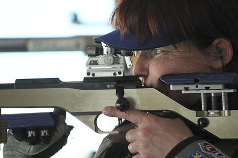 Pfeilschifter and Emmons met again in Milan, at the 50m Rifle 3 Positions Women final