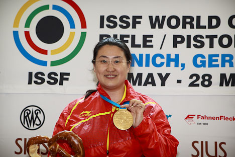 Peaking for the Games: Olympic Gold Chen wins Munich’s 25m Pistol Women