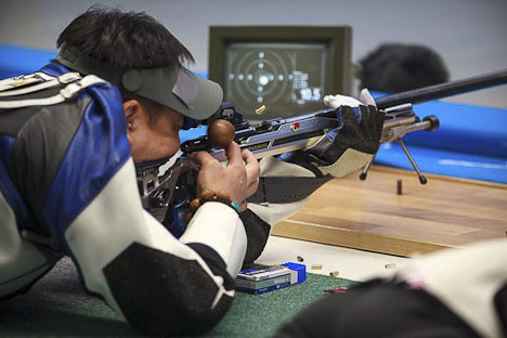 China’s Wang won 50m Rifle Prone final, World #1 Martynov finished 2nd