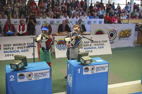 Munich’s World Cup “an excellent event” ISSF Vice Pres. Anderson said