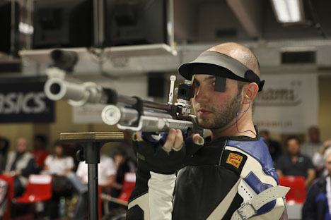 -14 to the Games. 10m Air Rifle Men: an open match, for champions only