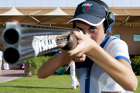 -3 to the Games. The Trap Women event: classic shooting, true emotions