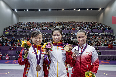“Like a movie star” The first Gold of London 2012 to Yi Siling (CHN)