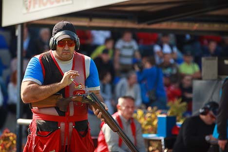 Tuzun (TUR) pocketed Trap Men Title beating 2004 Olympic Champ Alipov