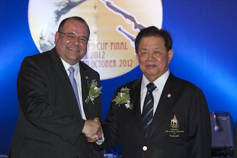 Thailand’s Deputy Prime Minister opened ISSF Rifle & Pistol World Cup Final