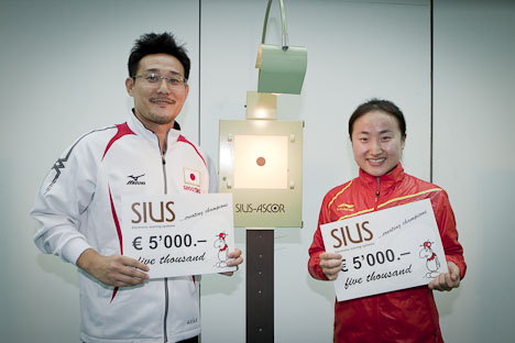 Matsuda and Yu won the Champions Trophy sponsored by SIUS Ascor