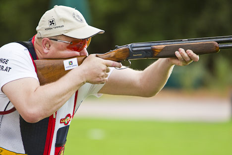 Brovold won Skeet Men Gold, just one target far from perfection.