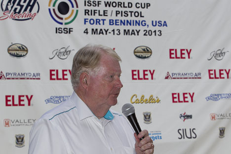 “Fort Benning: great finals and records” ISSF Vice-President Anderson said