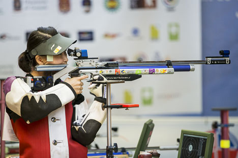 Yi wins 10m Air Rifle podium, Ungerank silver