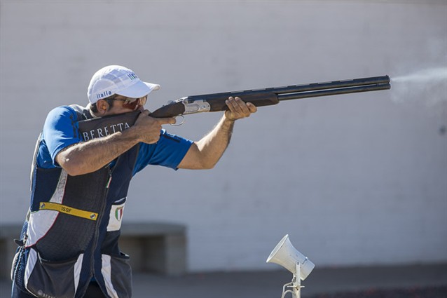 A record and two shoot-offs: Lodde's way to the Skeet podium