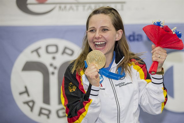 Monika Karsch (GER) claimed her first 25m Pistol world cup medal in Maribor