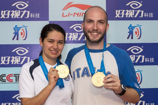 50m Rifle 3 Positions - Campriani and Zublasing: two hearts, one score