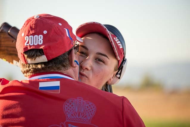 TUGOLUKOVA (RUS) wins shoot-off to become Junior Women's Trap World Champion in Granada