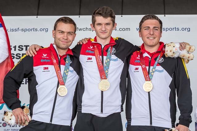 Germany takes both individual and team golds at Men’s 50m Rifle Prone Junior in Granada