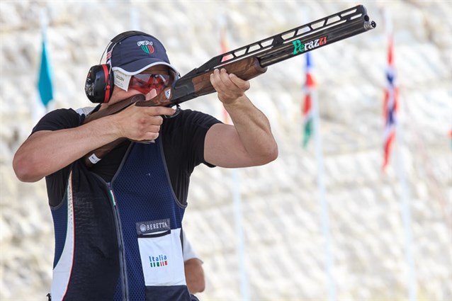 Unstoppable Barillà clinches double trap world cup gold in Larnaca