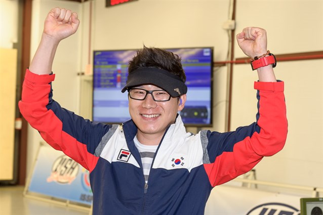 Olympic Champion Jin claims second world cup gold back to back at Fort Benning's last event