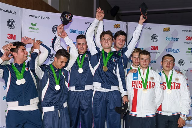 Recap: Italy wins six medals on closing day at 2015 Junior Cup in Suhl