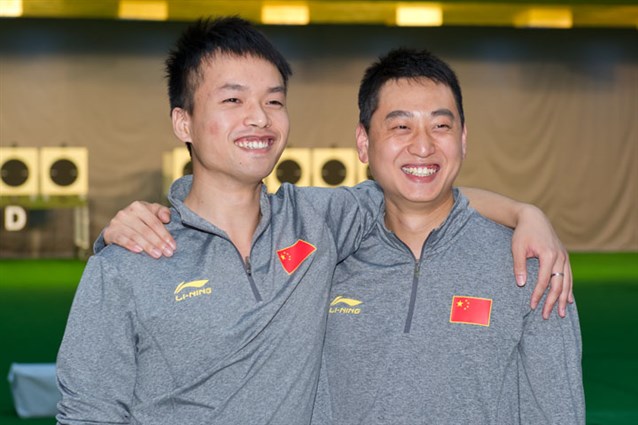 China wins gold, silver, and two quotas at Gabala's 25m Rapid Fire Pistol