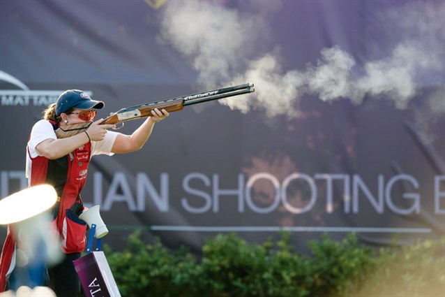 USA's Craft beats teammate Connor to win Skeet world title and a spot in the US Olympic team