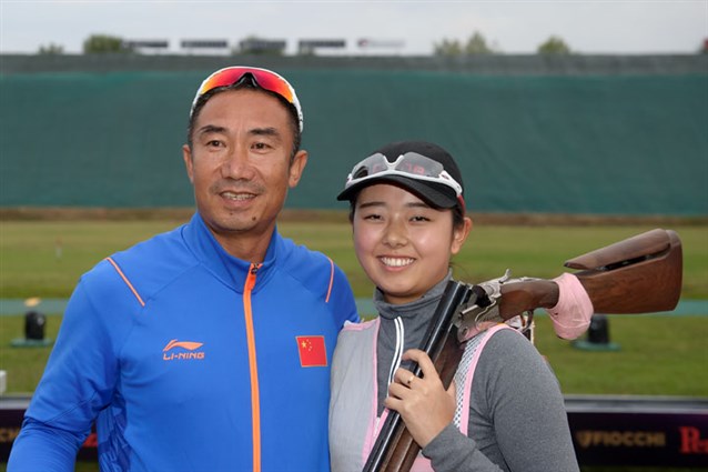 16-year-old of China, Che, wins women's junior Skeet and career's first medal in Lonato