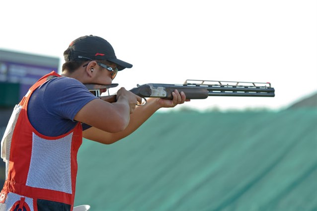 Huang wins men's junior Double Trap, gives China third Lonato medal