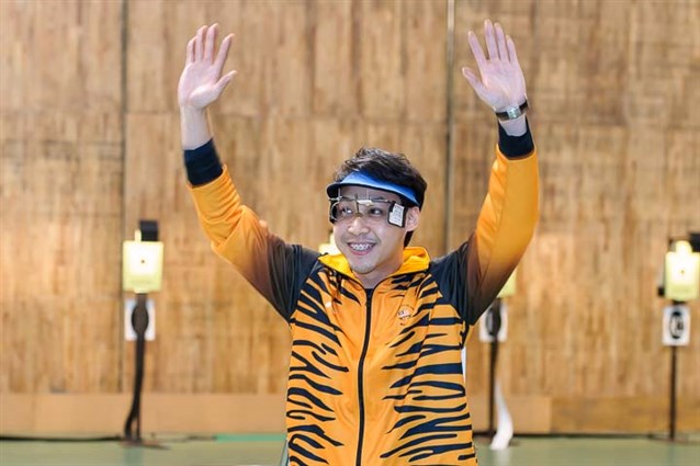 Johnathan Wong wins Malaysia’s first Gold medal in New Delhi