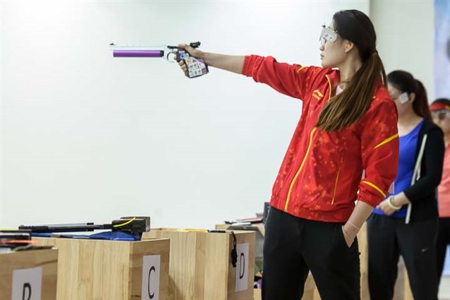 Two-time Olympic Champ Guo (CHN) secures Air Pistol Gold in Bangkok: “I will never look at it again” 