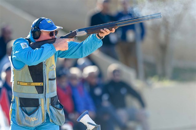 2000 Olympic Champ Milchev (UKR) pockets Skeet Gold in Nicosia: “ready for Rio!”